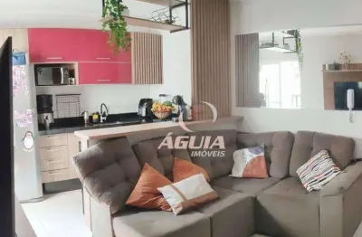 Apartamento à venda, 55 m² por r$ 388.000,00 - vila aquilino - santo andré/sp
