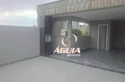 Cobertura com 2 dormitórios à venda, 50 m² por r$ 600.000,00 - bangu - santo andré/sp