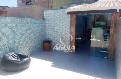 Cobertura com 2 dormitórios à venda, 46 m² por r$ 360.000,00 - parque das nações - santo andré/sp