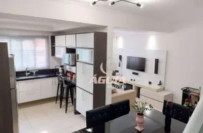 Sobrado na vila assunção com 2 dormitórios à venda, 93 m² por r$ 790.000 - santo andré/sp
