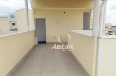 Cobertura com 2 dormitórios à venda, 49 m² por r$ 420.000,00 - vila camilópolis - santo andré/sp