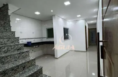 Cobertura com 2 dormitórios à venda, 50 m² por r$ 495.000,00 - vila camilópolis - santo andré/sp