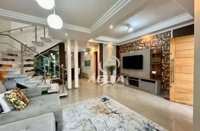 Sobrado com 3 dormitórios à venda, 212 m² por r$ 1.220.000,00 - vila curuçá - santo andré/sp