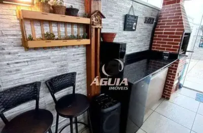 Cobertura com 2 dormitórios à venda, 40 m² por r$ 345.000,00 - jardim ipanema - santo andré/sp