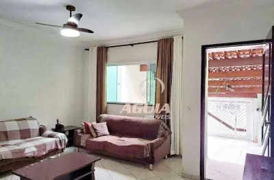Casa com 3 dormitórios à venda, 137 m² por r$ 670.000,00 - jardim santo antônio - santo andré/sp
