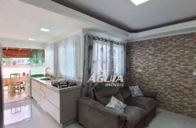 Cobertura com 2 dormitórios à venda, 50 m² por r$ 480.000,00 - parque capuava - santo andré/sp