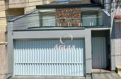 Sobrado com 3 dormitórios à venda, 244 m² por r$ 1.400.000,00 - vila scarpelli - santo andré/sp