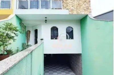 Sobrado com 3 dormitórios à venda, 224 m² por r$ 1.280.000,00 - parque jaçatuba - santo andré/sp