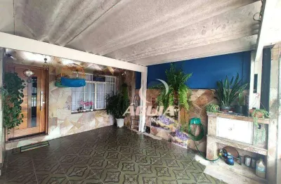 Sobrado com 3 dormitórios à venda, 183 m² por R$ 670.000,00 - Vila Pires - Santo André/SP