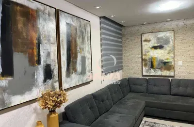 Cobertura com 2 dormitórios à venda, 69 m²+69 m²por r$ 625.000 - vila pires - santo andré/sp