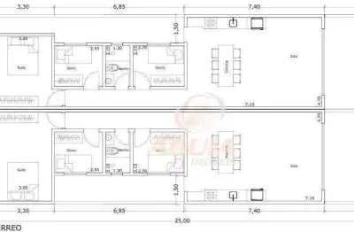 Casa com 3 dormitórios à venda, 100 m² por r$ 700.000 - parque capuava - santo andré/sp