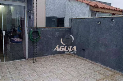 Cobertura com 2 dormitórios à venda, 56 m² por r$ 430.000 - parque capuava - santo andré/sp
