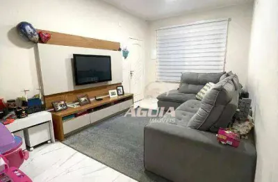 Sobrado com 3 dormitórios à venda, 172 m² por r$ 636.000,00 - parque capuava - santo andré/sp