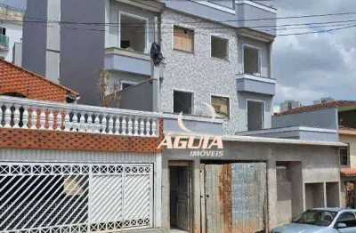 Cobertura com 2 dormitórios à venda, 48 m² por r$ 470.000,00 - vila camilópolis - santo andré/sp