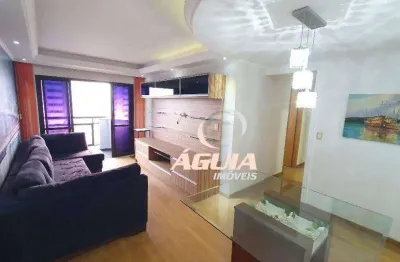 Apartamento com 3 dormitórios à venda, 80 m² por r$ 620.000,00 - parque jaçatuba - santo andré/sp