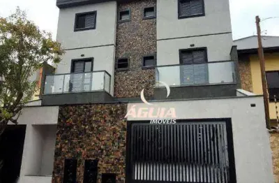 Cobertura com 2 dormitórios à venda, 48 m²+48 m² por r$ 610.000 - utinga - santo andré/sp