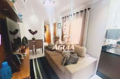 Cobertura com 2 dormitórios à venda, 45 m² por r$ 400.000,00 - jardim ipanema - santo andré/sp