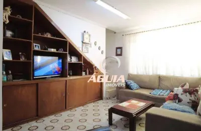 Sobrado com 3 dormitórios à venda, 169 m² por r$ 660.000,00 - vila camilópolis - santo andré/sp