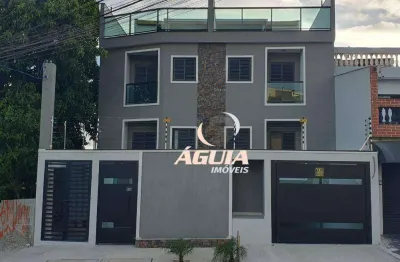 Cobertura com 2 dormitórios à venda, 50 m² por r$ 450.000,00 - parque novo oratório - santo andré/sp