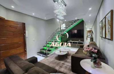 Sobrado com 3 dormitórios à venda, 230 m² por r$ 1.330.000,00 - vila curuçá - santo andré/sp