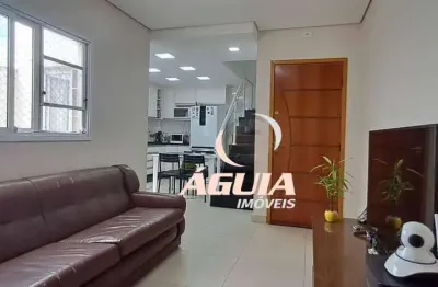 Cobertura à venda, 55 m² por r$ 675.000,00 - campestre - santo andré/sp
