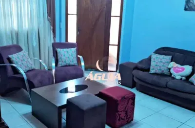 Sobrado com 3 dormitórios à venda, 245 m² por r$ 895.000,00 - bangu - santo andré/sp