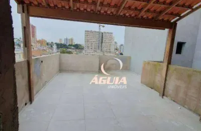 Cobertura com 2 dormitórios à venda, 44 m² por r$ 530.000,00 - jardim pilar - santo andré/sp