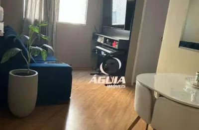 Apartamento com 2 dormitórios à venda, 47 m² por r$ 310.000,00 - vila homero thon - santo andré/sp