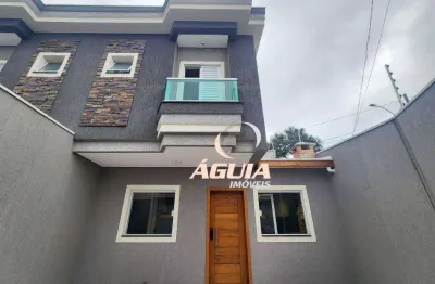 Sobrado à venda, 90 m² por r$ 459.990,00 - jardim das maravilhas - santo andré/sp