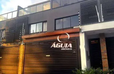 Sobrado com 2 suítes à venda, 125 m² por r$ 875.000 - vila alzira - santo andré/sp