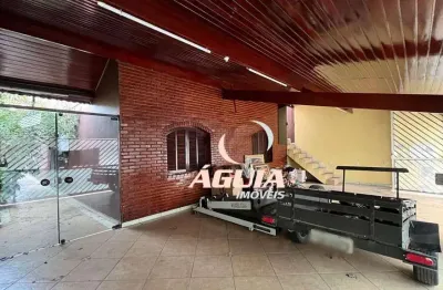 Casa com 3 dormitórios à venda, 350 m² por r$ 1.020.000,00 - parque novo oratório - santo andré/sp