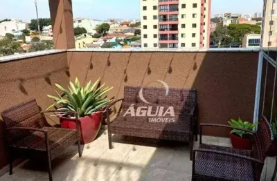 Cobertura com 3 dormitórios à venda, 112 m² por r$ 820.000,00 - vila curuçá - santo andré/sp