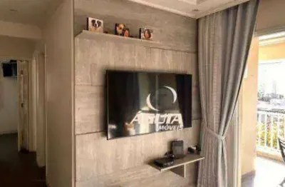Apartamento com 3 dormitórios à venda, 77 m² por r$ 795.000,00 - campestre - santo andré/sp