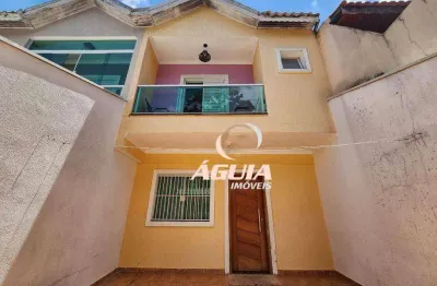 Sobrado com 2 dormitórios à venda, 74 m² por r$ 525.000,00 - parque erasmo assunção - santo andré/sp