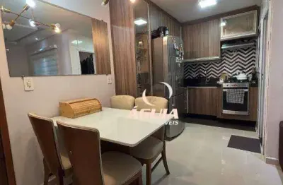 Apartamento com 2 dormitórios à venda, 50 m² por r$ 340.000 - parque capuava - santo andré/sp