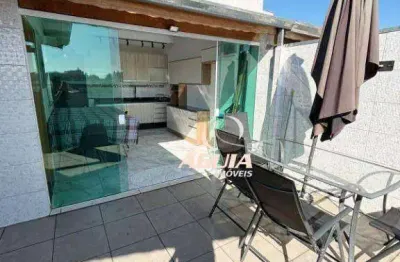 Cobertura com 2 dormitórios à venda, 50 m² por r$ 435.000 - parque erasmo assunção - santo andré/sp