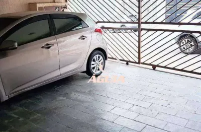 Casa com 2 dormitórios à venda, 137 m² por r$ 430.000,00 - jardim alzira franco - santo andré/sp