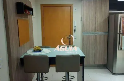 Apartamento com 2 dormitórios à venda, 50 m² por r$ 339.000 - jardim ana maria - santo andré/sp
