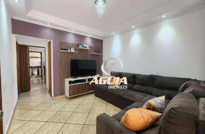 Casa com 3 dormitórios à venda, 115 m² por r$ 530.000,00 - vila lucinda - santo andré/sp