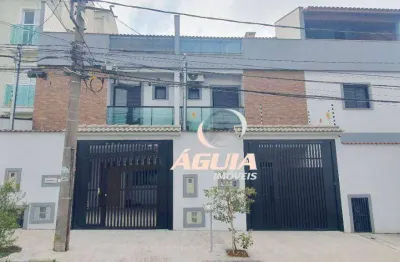 Sobrado com 3 dormitórios à venda, 156 m² por r$ 755.000,00 - vila curuçá - santo andré/sp