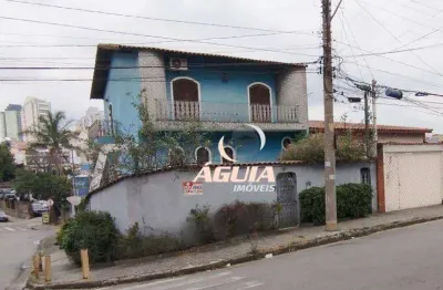 Sobrado com 3 dormitórios à venda, 222 m² por r$ 940.000,00 - vila alto de santo andré - santo andré/sp