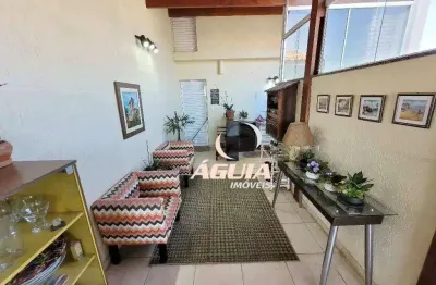 Cobertura com 2 dormitórios à venda, 48 m² por r$ 420.000,00 - cidade são jorge - santo andré/sp
