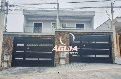 Sobrado com 3 dormitórios à venda, 155 m² por r$ 1.130.000,00 - parque das nações - santo andré/sp