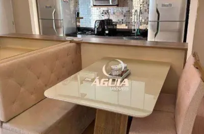 Apartamento com 2 dormitórios à venda, 48 m² por r$ 430.000,00 - parque jaçatuba - santo andré/sp