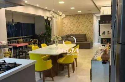Apartamento com 3 dormitórios à venda, 107 m² por r$ 1.070.000,00 - vila homero thon - santo andré/sp