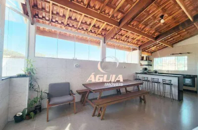 Casa com 3 dormitórios à venda, 160 m² por r$ 1.080.000,00 - parque jaçatuba - santo andré/sp