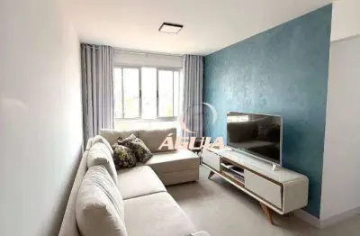 Apartamento com 3 dormitórios à venda, 64 m² por r$ 330.000,00 - jardim utinga - santo andré/sp