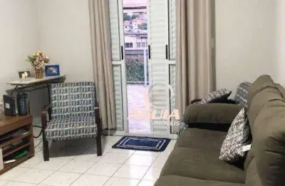 Casa com 5 dormitórios à venda, 199 m² por r$ 550.000,00 - vila homero thon - santo andré/sp