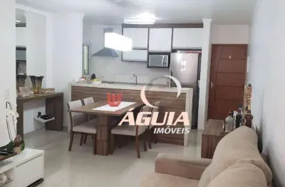 Cobertura com 3 dormitórios à venda, 85 m² por r$ 700.000,00 - campestre - santo andré/sp