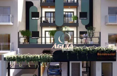 Apartamento garden com 2 dormitórios à venda, 47 m²+ 46 m²  por r$ 620.000 - vila assunção - santo andré/sp